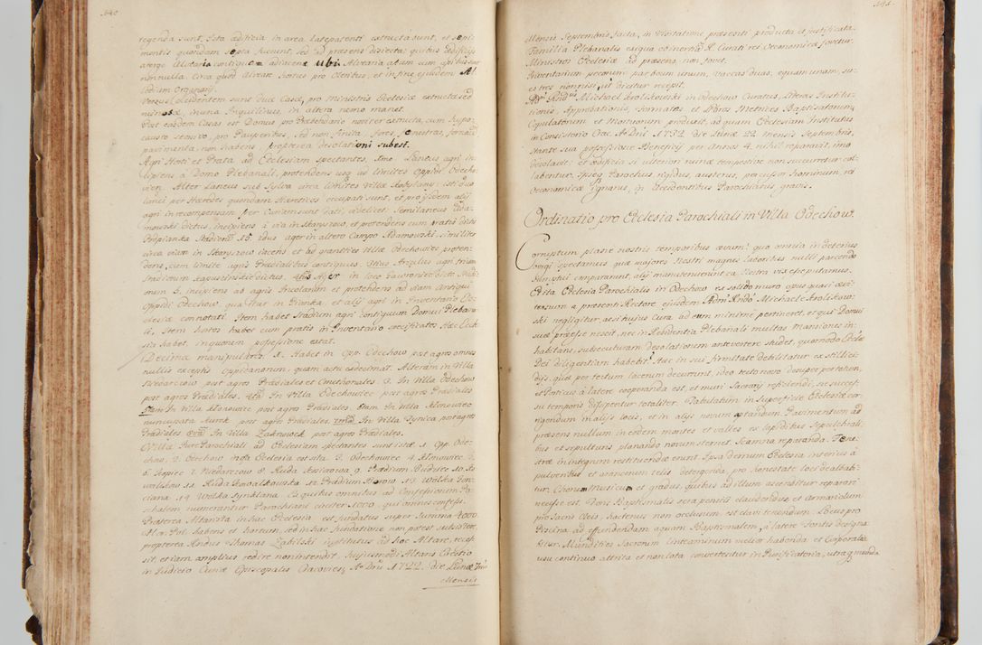 Zdjęcie nr 85 dla obiektu archiwalnego: Status ecclesiarum ac illarum rectorum sub decanatu Ecclesiae Collegiatae Kielcensis, alias in tribus decanatibus Radomiensi, Zwolenensi et Stężycensi consistentium, per visitatorem generalem ex commissione Cel. Principis R.D. Joannis Alexandri in Lipie Lipski, episcopi Cracoviensis, ducis Severiae lustratus er delineatus a.D. 1736