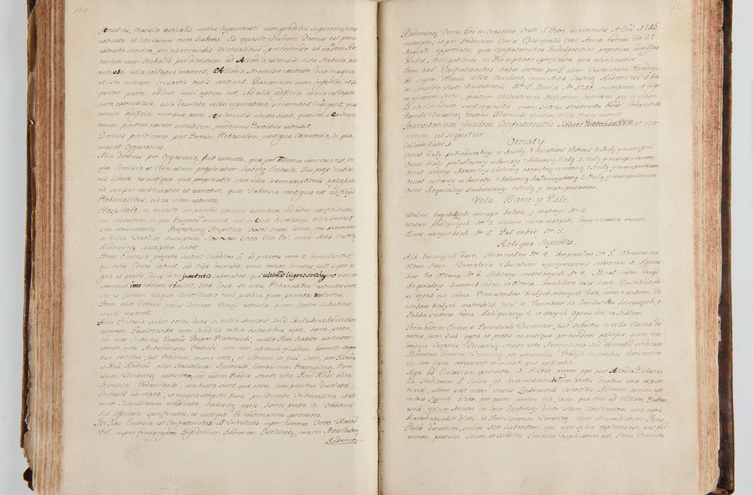 Zdjęcie nr 93 dla obiektu archiwalnego: Status ecclesiarum ac illarum rectorum sub decanatu Ecclesiae Collegiatae Kielcensis, alias in tribus decanatibus Radomiensi, Zwolenensi et Stężycensi consistentium, per visitatorem generalem ex commissione Cel. Principis R.D. Joannis Alexandri in Lipie Lipski, episcopi Cracoviensis, ducis Severiae lustratus er delineatus a.D. 1736