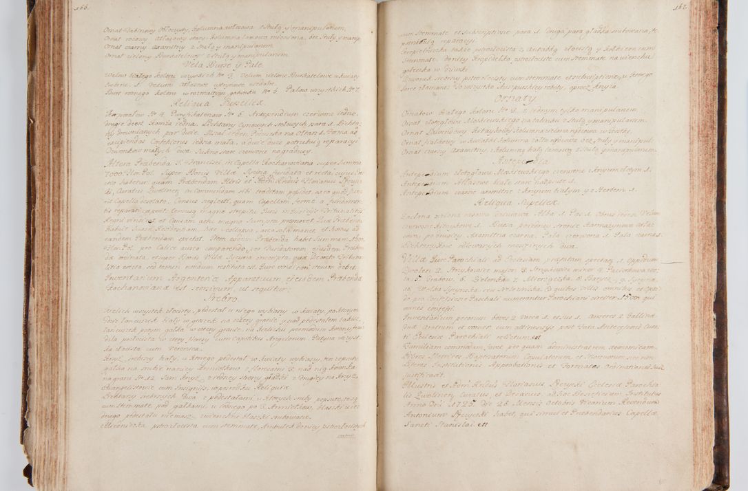 Zdjęcie nr 99 dla obiektu archiwalnego: Status ecclesiarum ac illarum rectorum sub decanatu Ecclesiae Collegiatae Kielcensis, alias in tribus decanatibus Radomiensi, Zwolenensi et Stężycensi consistentium, per visitatorem generalem ex commissione Cel. Principis R.D. Joannis Alexandri in Lipie Lipski, episcopi Cracoviensis, ducis Severiae lustratus er delineatus a.D. 1736