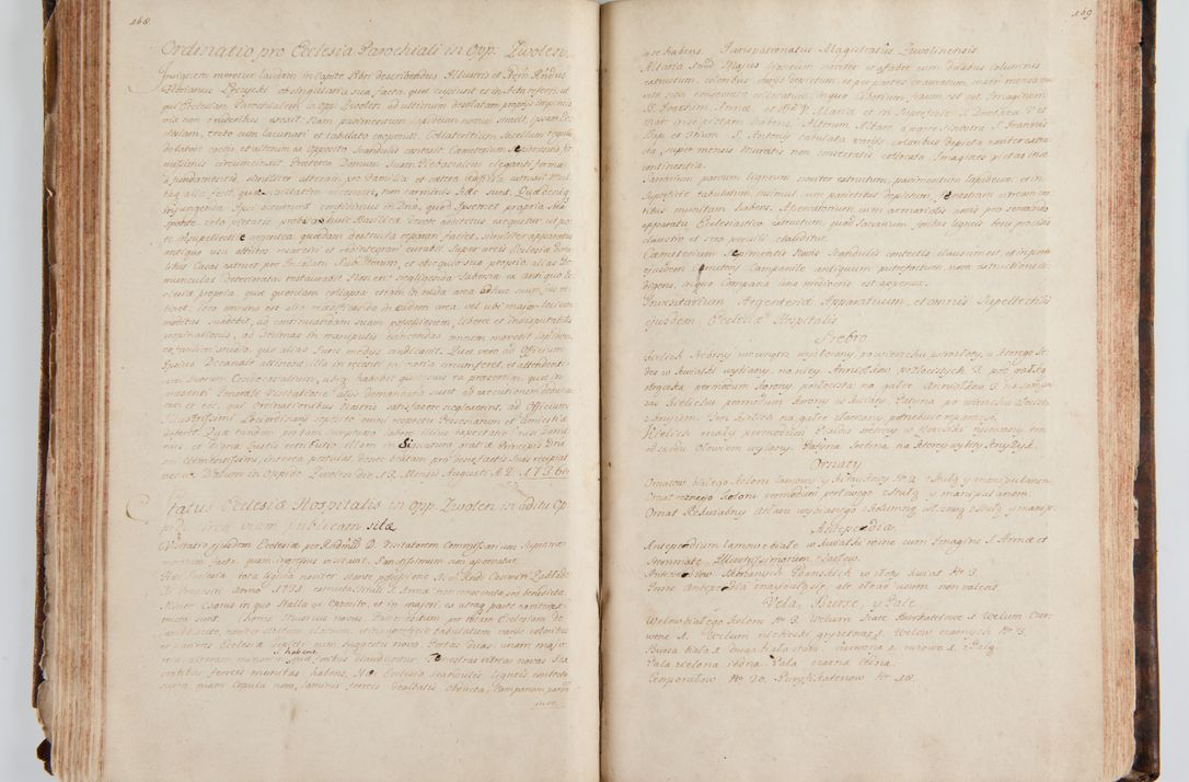 Zdjęcie nr 100 dla obiektu archiwalnego: Status ecclesiarum ac illarum rectorum sub decanatu Ecclesiae Collegiatae Kielcensis, alias in tribus decanatibus Radomiensi, Zwolenensi et Stężycensi consistentium, per visitatorem generalem ex commissione Cel. Principis R.D. Joannis Alexandri in Lipie Lipski, episcopi Cracoviensis, ducis Severiae lustratus er delineatus a.D. 1736