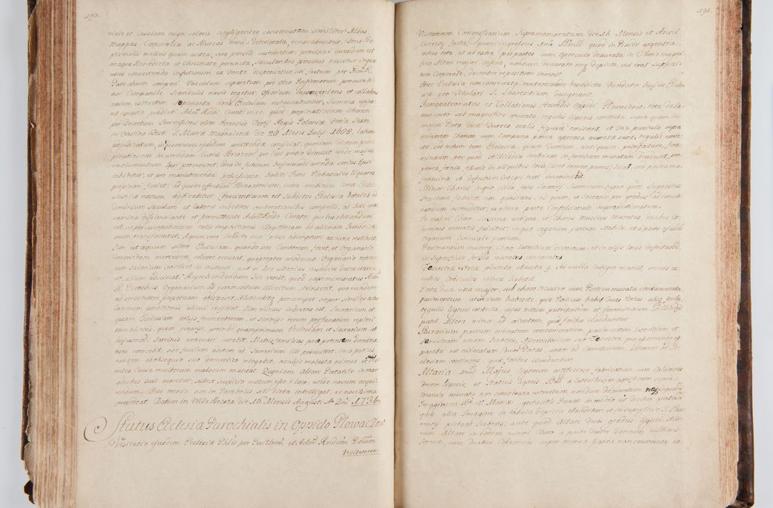 Zdjęcie nr 111 dla obiektu archiwalnego: Status ecclesiarum ac illarum rectorum sub decanatu Ecclesiae Collegiatae Kielcensis, alias in tribus decanatibus Radomiensi, Zwolenensi et Stężycensi consistentium, per visitatorem generalem ex commissione Cel. Principis R.D. Joannis Alexandri in Lipie Lipski, episcopi Cracoviensis, ducis Severiae lustratus er delineatus a.D. 1736