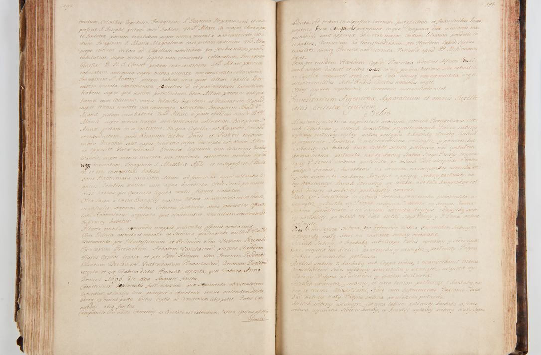 Zdjęcie nr 112 dla obiektu archiwalnego: Status ecclesiarum ac illarum rectorum sub decanatu Ecclesiae Collegiatae Kielcensis, alias in tribus decanatibus Radomiensi, Zwolenensi et Stężycensi consistentium, per visitatorem generalem ex commissione Cel. Principis R.D. Joannis Alexandri in Lipie Lipski, episcopi Cracoviensis, ducis Severiae lustratus er delineatus a.D. 1736