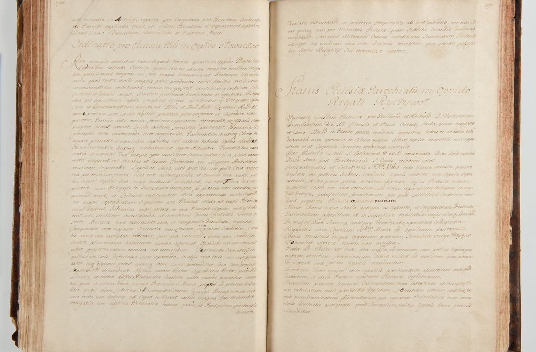 Zdjęcie nr 116 dla obiektu archiwalnego: Status ecclesiarum ac illarum rectorum sub decanatu Ecclesiae Collegiatae Kielcensis, alias in tribus decanatibus Radomiensi, Zwolenensi et Stężycensi consistentium, per visitatorem generalem ex commissione Cel. Principis R.D. Joannis Alexandri in Lipie Lipski, episcopi Cracoviensis, ducis Severiae lustratus er delineatus a.D. 1736