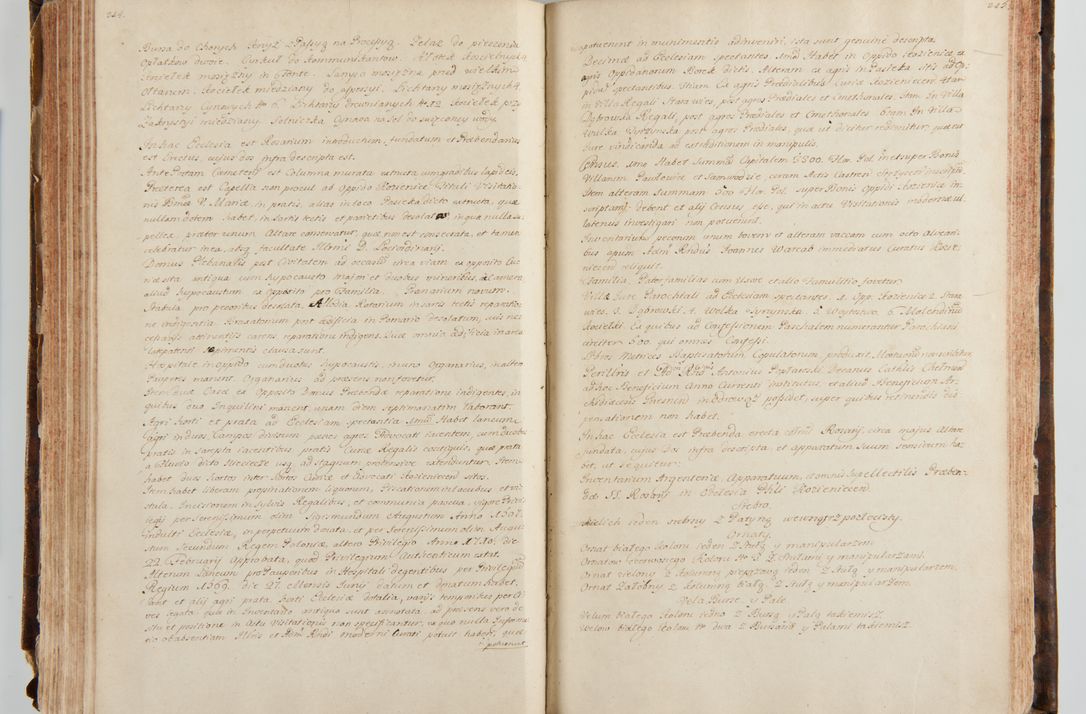 Zdjęcie nr 124 dla obiektu archiwalnego: Status ecclesiarum ac illarum rectorum sub decanatu Ecclesiae Collegiatae Kielcensis, alias in tribus decanatibus Radomiensi, Zwolenensi et Stężycensi consistentium, per visitatorem generalem ex commissione Cel. Principis R.D. Joannis Alexandri in Lipie Lipski, episcopi Cracoviensis, ducis Severiae lustratus er delineatus a.D. 1736