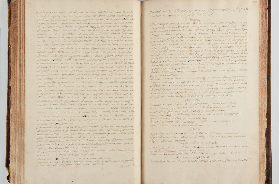 Zdjęcie nr 128 dla obiektu archiwalnego: Status ecclesiarum ac illarum rectorum sub decanatu Ecclesiae Collegiatae Kielcensis, alias in tribus decanatibus Radomiensi, Zwolenensi et Stężycensi consistentium, per visitatorem generalem ex commissione Cel. Principis R.D. Joannis Alexandri in Lipie Lipski, episcopi Cracoviensis, ducis Severiae lustratus er delineatus a.D. 1736