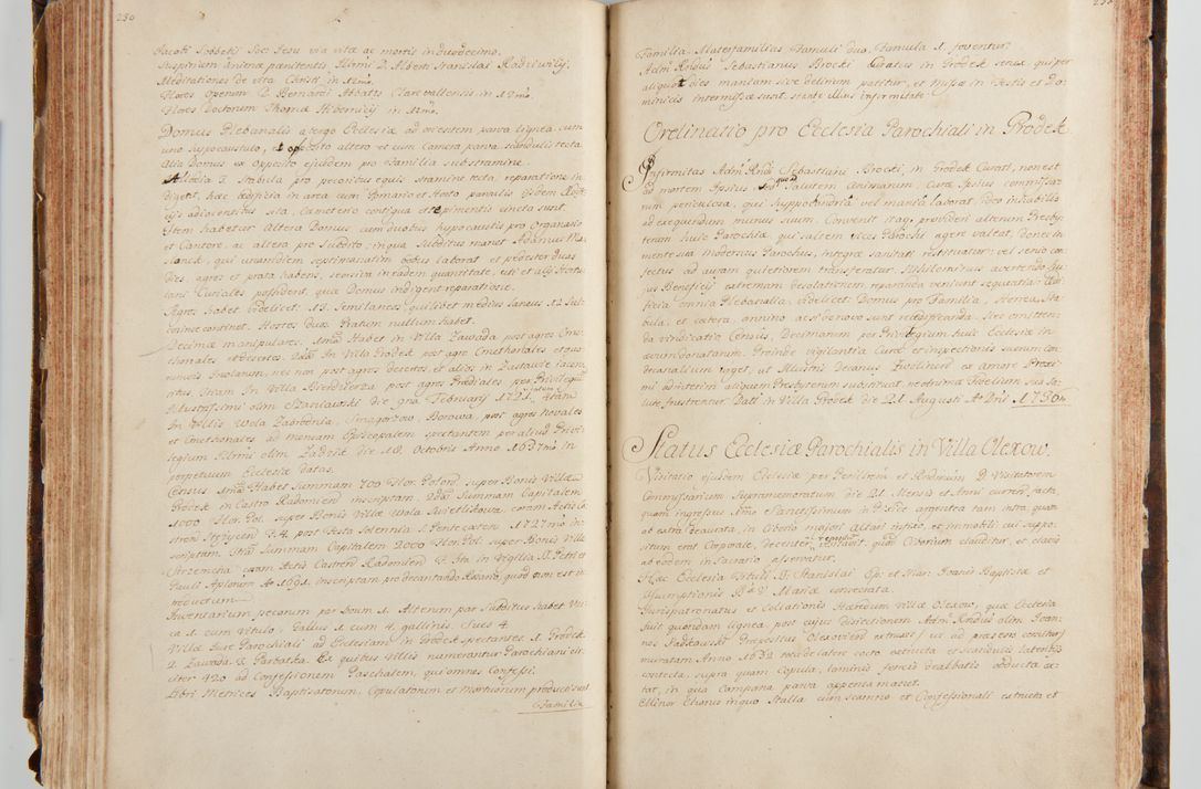 Zdjęcie nr 132 dla obiektu archiwalnego: Status ecclesiarum ac illarum rectorum sub decanatu Ecclesiae Collegiatae Kielcensis, alias in tribus decanatibus Radomiensi, Zwolenensi et Stężycensi consistentium, per visitatorem generalem ex commissione Cel. Principis R.D. Joannis Alexandri in Lipie Lipski, episcopi Cracoviensis, ducis Severiae lustratus er delineatus a.D. 1736