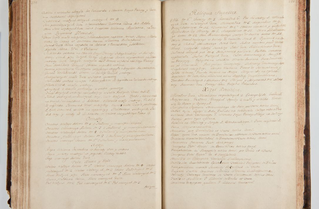 Zdjęcie nr 134 dla obiektu archiwalnego: Status ecclesiarum ac illarum rectorum sub decanatu Ecclesiae Collegiatae Kielcensis, alias in tribus decanatibus Radomiensi, Zwolenensi et Stężycensi consistentium, per visitatorem generalem ex commissione Cel. Principis R.D. Joannis Alexandri in Lipie Lipski, episcopi Cracoviensis, ducis Severiae lustratus er delineatus a.D. 1736