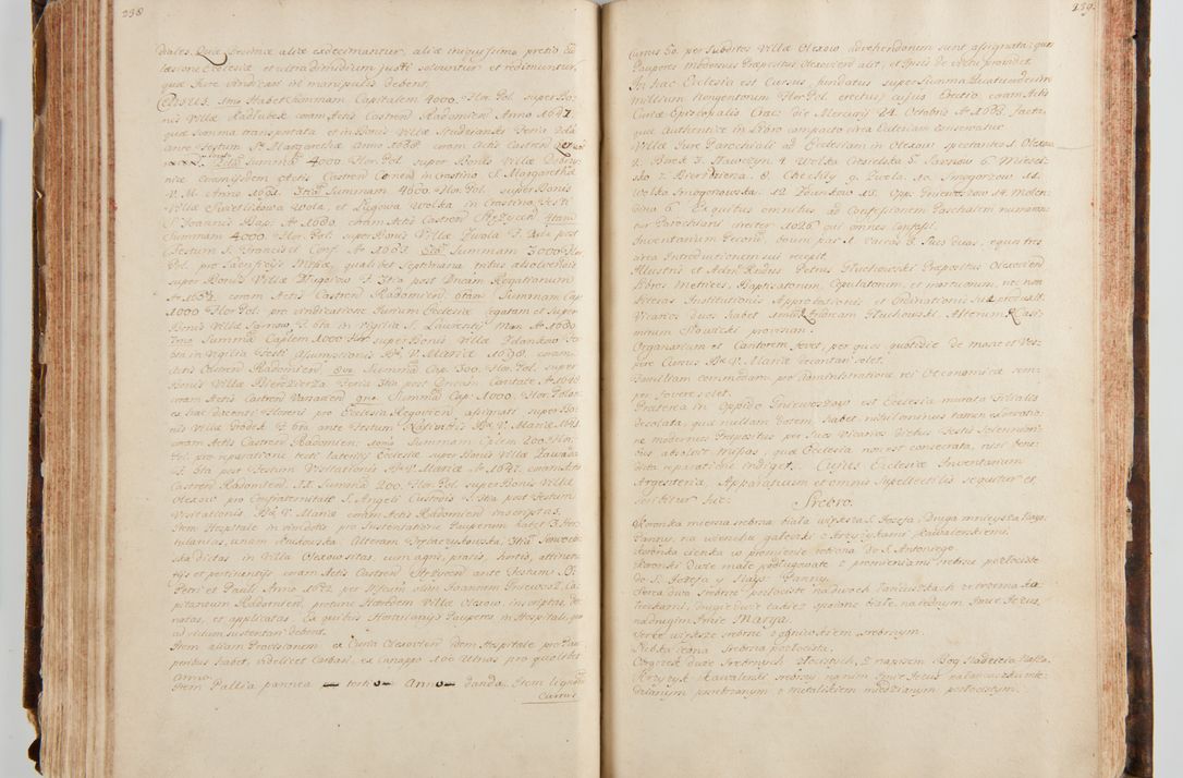 Zdjęcie nr 136 dla obiektu archiwalnego: Status ecclesiarum ac illarum rectorum sub decanatu Ecclesiae Collegiatae Kielcensis, alias in tribus decanatibus Radomiensi, Zwolenensi et Stężycensi consistentium, per visitatorem generalem ex commissione Cel. Principis R.D. Joannis Alexandri in Lipie Lipski, episcopi Cracoviensis, ducis Severiae lustratus er delineatus a.D. 1736