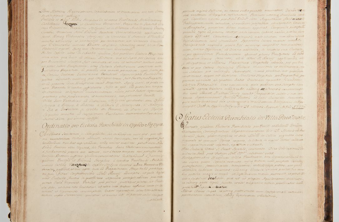 Zdjęcie nr 143 dla obiektu archiwalnego: Status ecclesiarum ac illarum rectorum sub decanatu Ecclesiae Collegiatae Kielcensis, alias in tribus decanatibus Radomiensi, Zwolenensi et Stężycensi consistentium, per visitatorem generalem ex commissione Cel. Principis R.D. Joannis Alexandri in Lipie Lipski, episcopi Cracoviensis, ducis Severiae lustratus er delineatus a.D. 1736