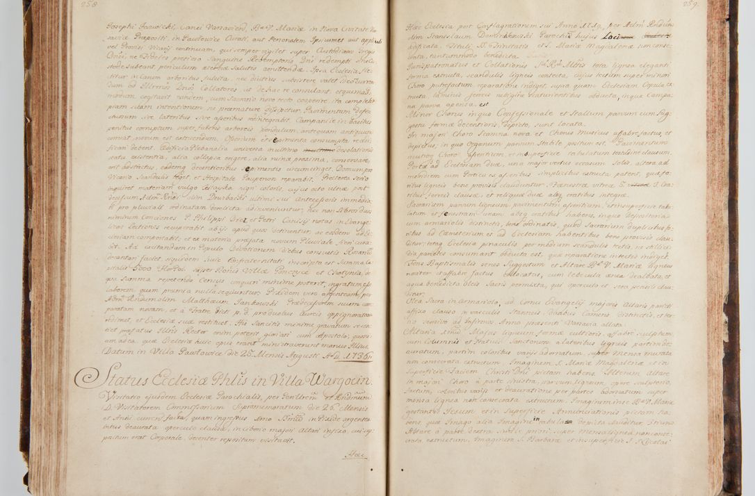 Zdjęcie nr 146 dla obiektu archiwalnego: Status ecclesiarum ac illarum rectorum sub decanatu Ecclesiae Collegiatae Kielcensis, alias in tribus decanatibus Radomiensi, Zwolenensi et Stężycensi consistentium, per visitatorem generalem ex commissione Cel. Principis R.D. Joannis Alexandri in Lipie Lipski, episcopi Cracoviensis, ducis Severiae lustratus er delineatus a.D. 1736