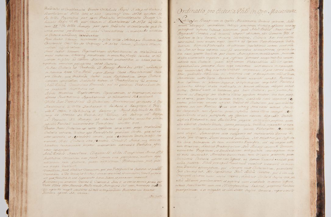 Zdjęcie nr 153 dla obiektu archiwalnego: Status ecclesiarum ac illarum rectorum sub decanatu Ecclesiae Collegiatae Kielcensis, alias in tribus decanatibus Radomiensi, Zwolenensi et Stężycensi consistentium, per visitatorem generalem ex commissione Cel. Principis R.D. Joannis Alexandri in Lipie Lipski, episcopi Cracoviensis, ducis Severiae lustratus er delineatus a.D. 1736