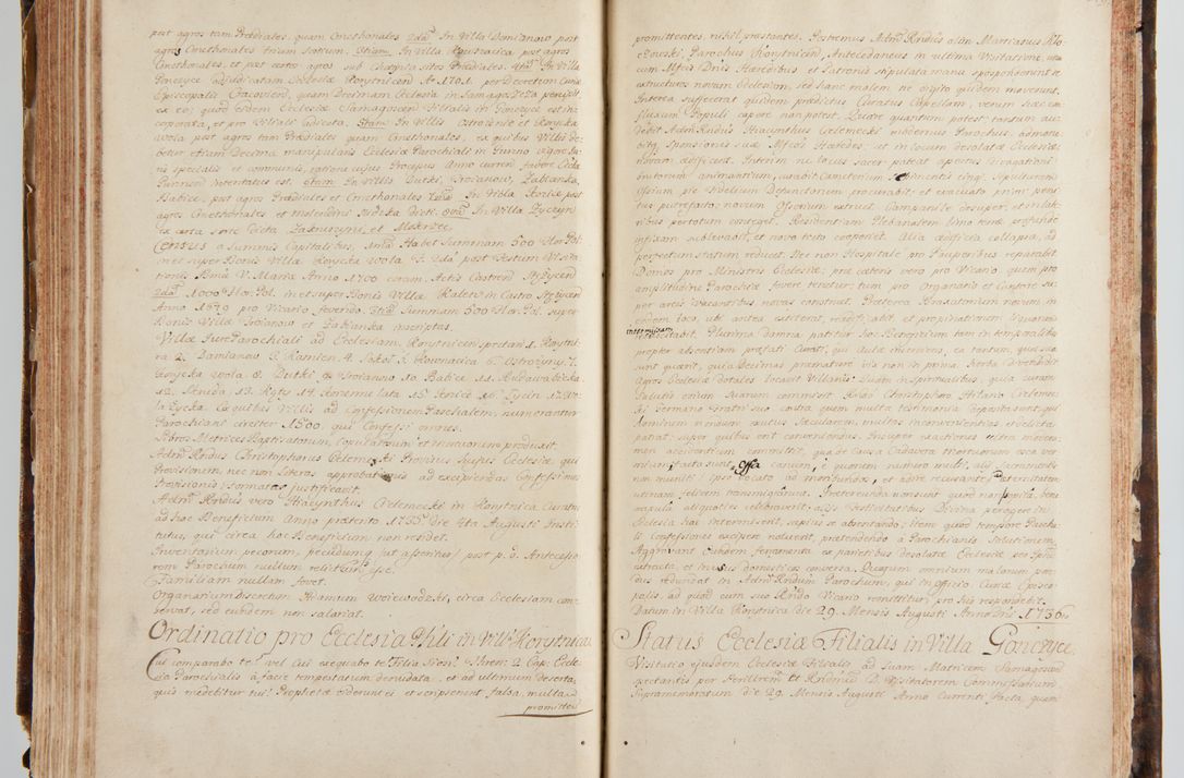 Zdjęcie nr 158 dla obiektu archiwalnego: Status ecclesiarum ac illarum rectorum sub decanatu Ecclesiae Collegiatae Kielcensis, alias in tribus decanatibus Radomiensi, Zwolenensi et Stężycensi consistentium, per visitatorem generalem ex commissione Cel. Principis R.D. Joannis Alexandri in Lipie Lipski, episcopi Cracoviensis, ducis Severiae lustratus er delineatus a.D. 1736
