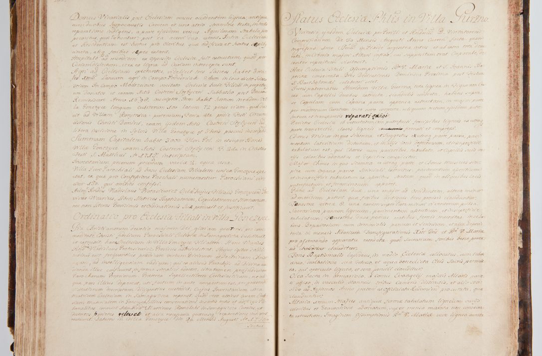Zdjęcie nr 161 dla obiektu archiwalnego: Status ecclesiarum ac illarum rectorum sub decanatu Ecclesiae Collegiatae Kielcensis, alias in tribus decanatibus Radomiensi, Zwolenensi et Stężycensi consistentium, per visitatorem generalem ex commissione Cel. Principis R.D. Joannis Alexandri in Lipie Lipski, episcopi Cracoviensis, ducis Severiae lustratus er delineatus a.D. 1736