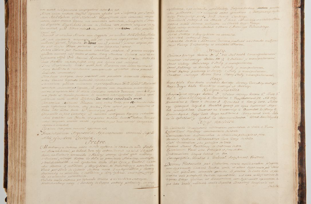Zdjęcie nr 169 dla obiektu archiwalnego: Status ecclesiarum ac illarum rectorum sub decanatu Ecclesiae Collegiatae Kielcensis, alias in tribus decanatibus Radomiensi, Zwolenensi et Stężycensi consistentium, per visitatorem generalem ex commissione Cel. Principis R.D. Joannis Alexandri in Lipie Lipski, episcopi Cracoviensis, ducis Severiae lustratus er delineatus a.D. 1736