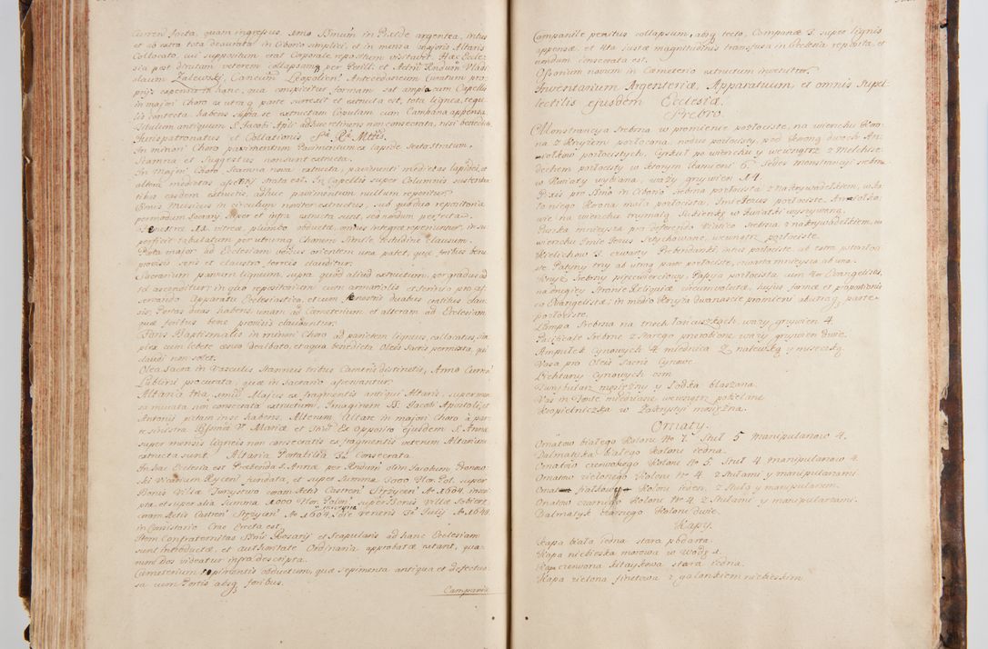 Zdjęcie nr 174 dla obiektu archiwalnego: Status ecclesiarum ac illarum rectorum sub decanatu Ecclesiae Collegiatae Kielcensis, alias in tribus decanatibus Radomiensi, Zwolenensi et Stężycensi consistentium, per visitatorem generalem ex commissione Cel. Principis R.D. Joannis Alexandri in Lipie Lipski, episcopi Cracoviensis, ducis Severiae lustratus er delineatus a.D. 1736