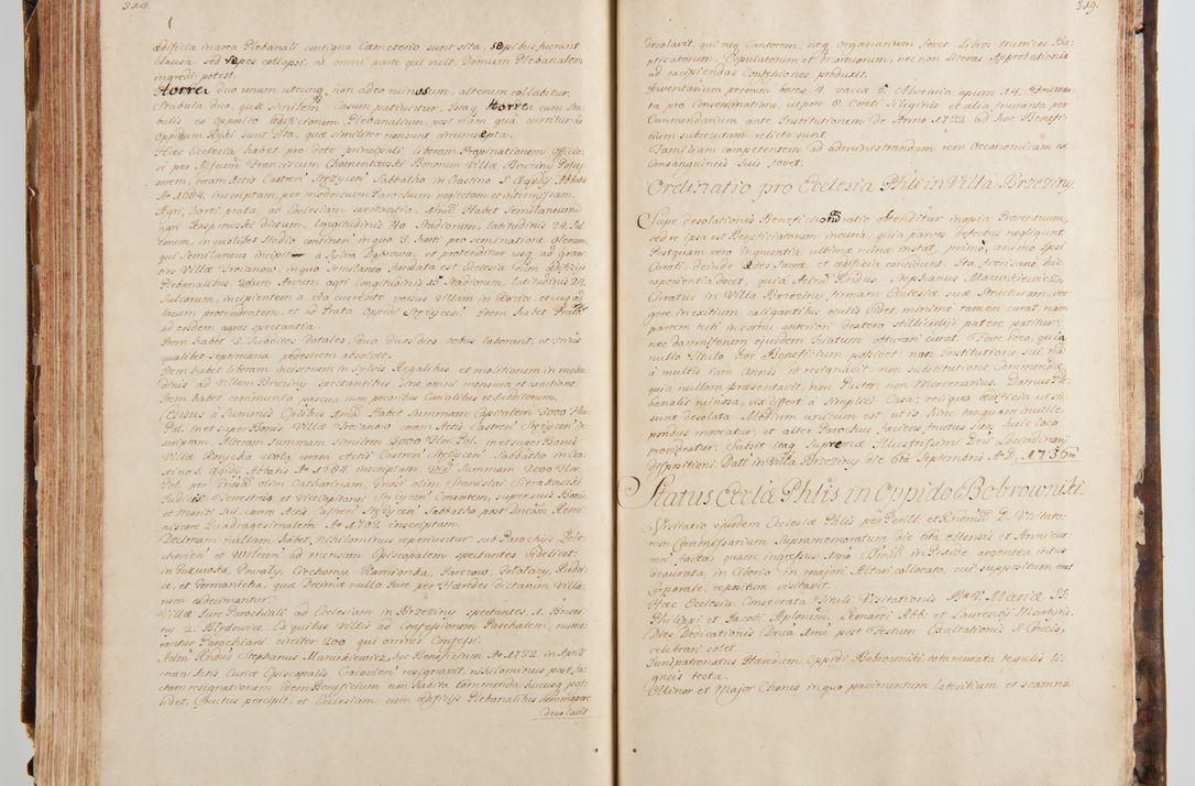 Zdjęcie nr 178 dla obiektu archiwalnego: Status ecclesiarum ac illarum rectorum sub decanatu Ecclesiae Collegiatae Kielcensis, alias in tribus decanatibus Radomiensi, Zwolenensi et Stężycensi consistentium, per visitatorem generalem ex commissione Cel. Principis R.D. Joannis Alexandri in Lipie Lipski, episcopi Cracoviensis, ducis Severiae lustratus er delineatus a.D. 1736