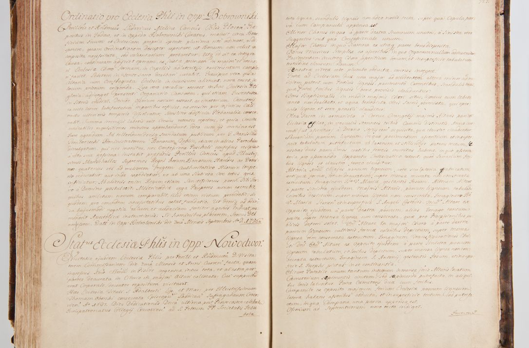Zdjęcie nr 181 dla obiektu archiwalnego: Status ecclesiarum ac illarum rectorum sub decanatu Ecclesiae Collegiatae Kielcensis, alias in tribus decanatibus Radomiensi, Zwolenensi et Stężycensi consistentium, per visitatorem generalem ex commissione Cel. Principis R.D. Joannis Alexandri in Lipie Lipski, episcopi Cracoviensis, ducis Severiae lustratus er delineatus a.D. 1736