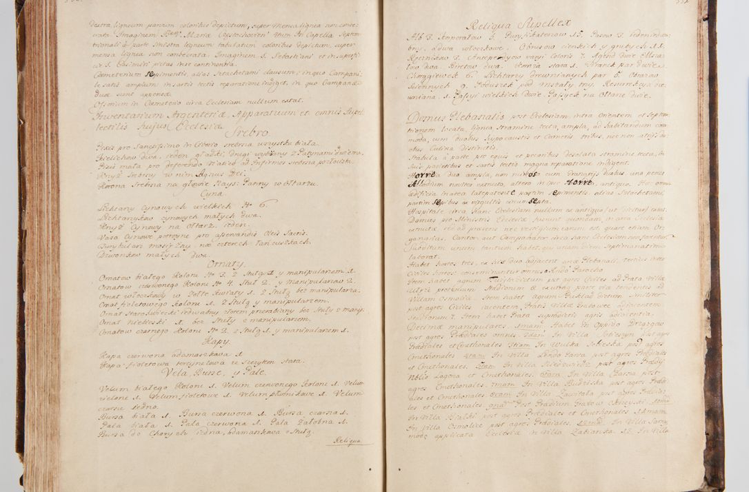 Zdjęcie nr 185 dla obiektu archiwalnego: Status ecclesiarum ac illarum rectorum sub decanatu Ecclesiae Collegiatae Kielcensis, alias in tribus decanatibus Radomiensi, Zwolenensi et Stężycensi consistentium, per visitatorem generalem ex commissione Cel. Principis R.D. Joannis Alexandri in Lipie Lipski, episcopi Cracoviensis, ducis Severiae lustratus er delineatus a.D. 1736