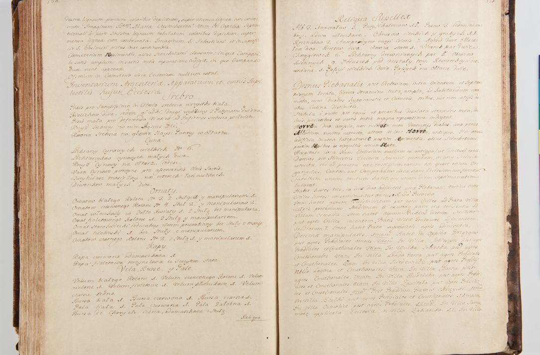 Zdjęcie nr 186 dla obiektu archiwalnego: Status ecclesiarum ac illarum rectorum sub decanatu Ecclesiae Collegiatae Kielcensis, alias in tribus decanatibus Radomiensi, Zwolenensi et Stężycensi consistentium, per visitatorem generalem ex commissione Cel. Principis R.D. Joannis Alexandri in Lipie Lipski, episcopi Cracoviensis, ducis Severiae lustratus er delineatus a.D. 1736