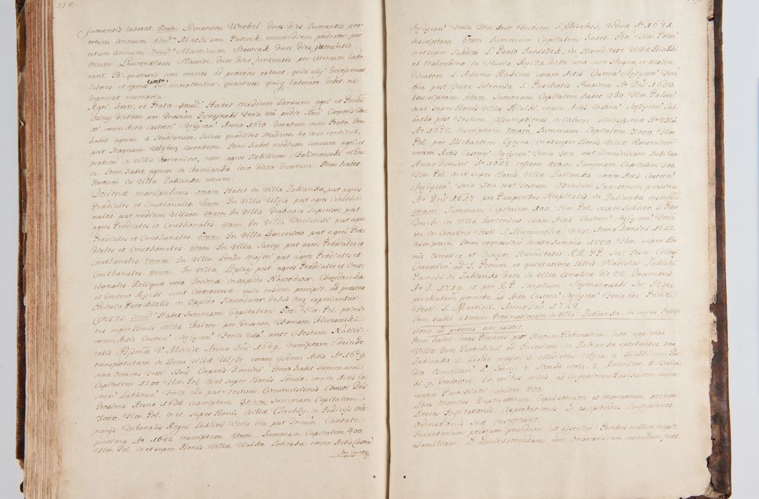 Zdjęcie nr 190 dla obiektu archiwalnego: Status ecclesiarum ac illarum rectorum sub decanatu Ecclesiae Collegiatae Kielcensis, alias in tribus decanatibus Radomiensi, Zwolenensi et Stężycensi consistentium, per visitatorem generalem ex commissione Cel. Principis R.D. Joannis Alexandri in Lipie Lipski, episcopi Cracoviensis, ducis Severiae lustratus er delineatus a.D. 1736