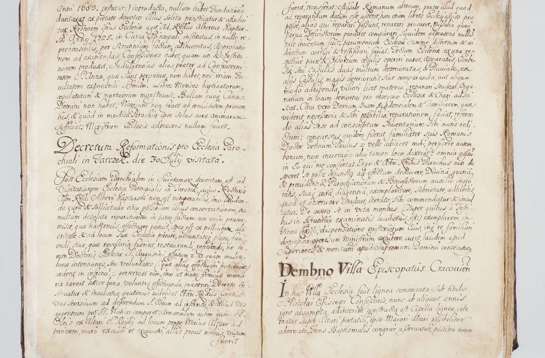 Zdjęcie nr 11 dla obiektu archiwalnego: Visitatio interna et externa ecclesiarum praeposituralium, parachialium, hospitalium et aliorum beneficiorum in decanatibus Bodzantinensi ac Kunoviensi consistentium per me Venceslaum Hieronymum de Bogusławice Sierakowski, pro tunc episcopum Cestrensem, coadiutorem Livoniae et Piltinensis, custodem Coronarum Regni , canonicum Cracoviensem uti tanquam praepositum Kielcensem, praeviis litteris innotescentialibus via cursoria per R.D. Decanos directis anno 1738 die 29 Julii inchoata et successivo anno 1739 die 14 memsis Junii terminata et peracta