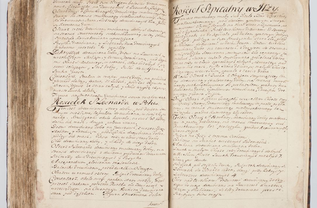 Zdjęcie nr 307 dla obiektu archiwalnego: Visitatio interna et externa ecclesiarum praeposituralium, parachialium, hospitalium et aliorum beneficiorum in decanatibus Bodzantinensi ac Kunoviensi consistentium per me Venceslaum Hieronymum de Bogusławice Sierakowski, pro tunc episcopum Cestrensem, coadiutorem Livoniae et Piltinensis, custodem Coronarum Regni , canonicum Cracoviensem uti tanquam praepositum Kielcensem, praeviis litteris innotescentialibus via cursoria per R.D. Decanos directis anno 1738 die 29 Julii inchoata et successivo anno 1739 die 14 memsis Junii terminata et peracta