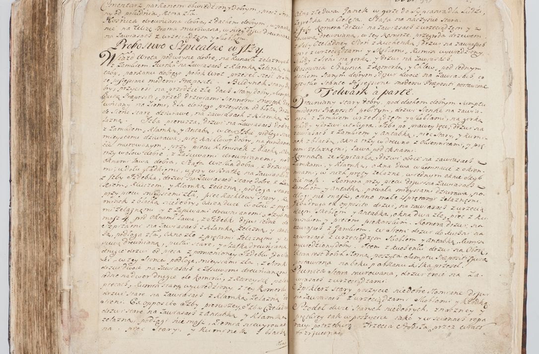 Zdjęcie nr 309 dla obiektu archiwalnego: Visitatio interna et externa ecclesiarum praeposituralium, parachialium, hospitalium et aliorum beneficiorum in decanatibus Bodzantinensi ac Kunoviensi consistentium per me Venceslaum Hieronymum de Bogusławice Sierakowski, pro tunc episcopum Cestrensem, coadiutorem Livoniae et Piltinensis, custodem Coronarum Regni , canonicum Cracoviensem uti tanquam praepositum Kielcensem, praeviis litteris innotescentialibus via cursoria per R.D. Decanos directis anno 1738 die 29 Julii inchoata et successivo anno 1739 die 14 memsis Junii terminata et peracta