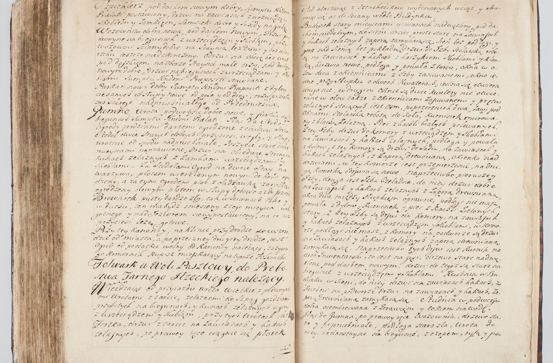 Zdjęcie nr 303 dla obiektu archiwalnego: Visitatio interna et externa ecclesiarum praeposituralium, parachialium, hospitalium et aliorum beneficiorum in decanatibus Bodzantinensi ac Kunoviensi consistentium per me Venceslaum Hieronymum de Bogusławice Sierakowski, pro tunc episcopum Cestrensem, coadiutorem Livoniae et Piltinensis, custodem Coronarum Regni , canonicum Cracoviensem uti tanquam praepositum Kielcensem, praeviis litteris innotescentialibus via cursoria per R.D. Decanos directis anno 1738 die 29 Julii inchoata et successivo anno 1739 die 14 memsis Junii terminata et peracta