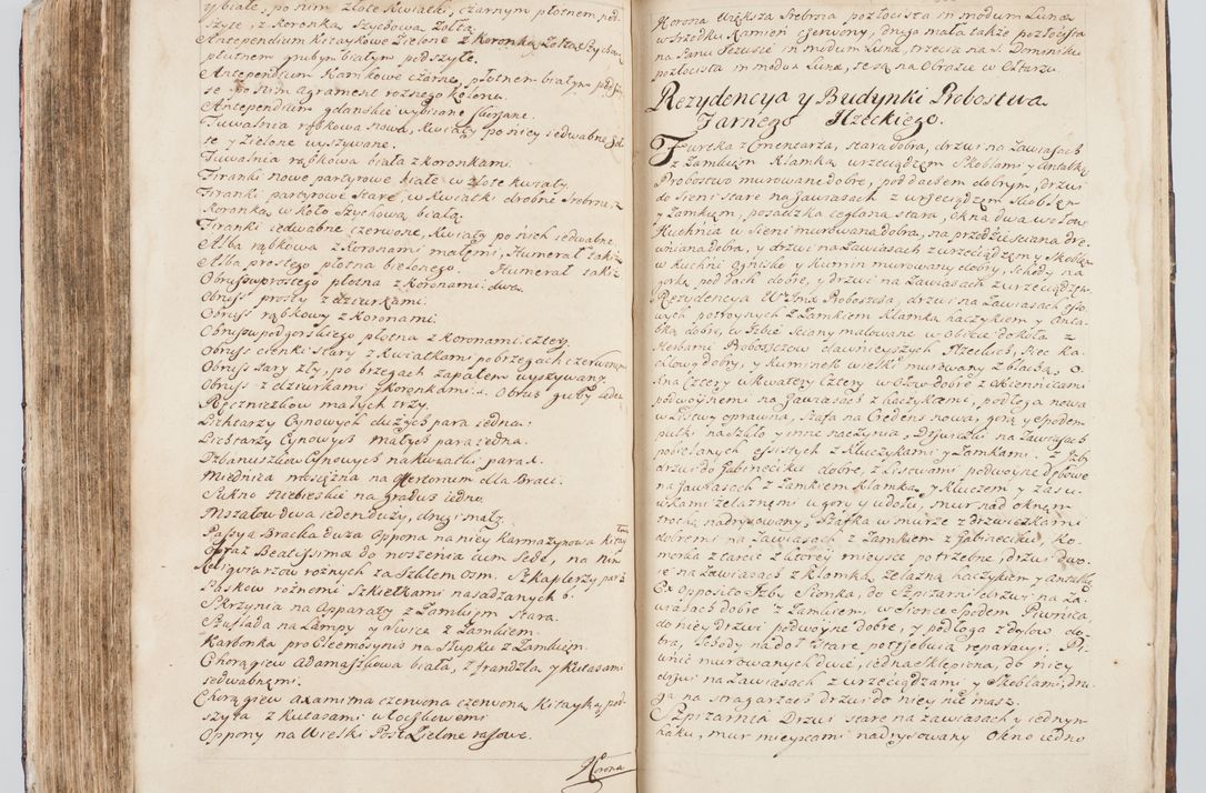 Zdjęcie nr 300 dla obiektu archiwalnego: Visitatio interna et externa ecclesiarum praeposituralium, parachialium, hospitalium et aliorum beneficiorum in decanatibus Bodzantinensi ac Kunoviensi consistentium per me Venceslaum Hieronymum de Bogusławice Sierakowski, pro tunc episcopum Cestrensem, coadiutorem Livoniae et Piltinensis, custodem Coronarum Regni , canonicum Cracoviensem uti tanquam praepositum Kielcensem, praeviis litteris innotescentialibus via cursoria per R.D. Decanos directis anno 1738 die 29 Julii inchoata et successivo anno 1739 die 14 memsis Junii terminata et peracta