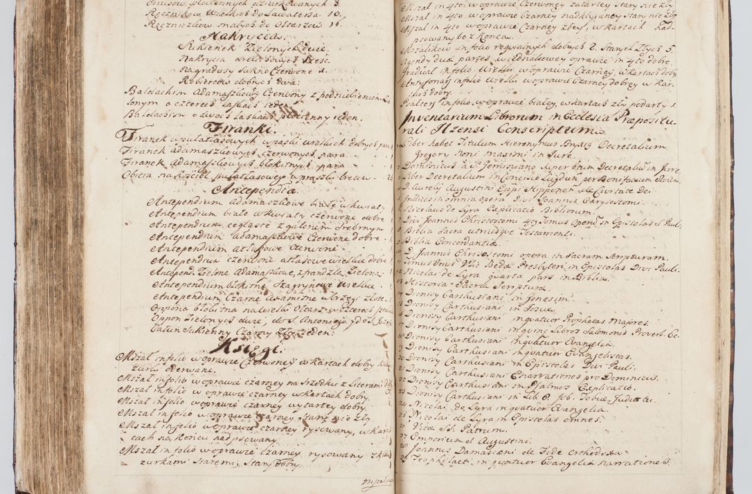 Zdjęcie nr 291 dla obiektu archiwalnego: Visitatio interna et externa ecclesiarum praeposituralium, parachialium, hospitalium et aliorum beneficiorum in decanatibus Bodzantinensi ac Kunoviensi consistentium per me Venceslaum Hieronymum de Bogusławice Sierakowski, pro tunc episcopum Cestrensem, coadiutorem Livoniae et Piltinensis, custodem Coronarum Regni , canonicum Cracoviensem uti tanquam praepositum Kielcensem, praeviis litteris innotescentialibus via cursoria per R.D. Decanos directis anno 1738 die 29 Julii inchoata et successivo anno 1739 die 14 memsis Junii terminata et peracta