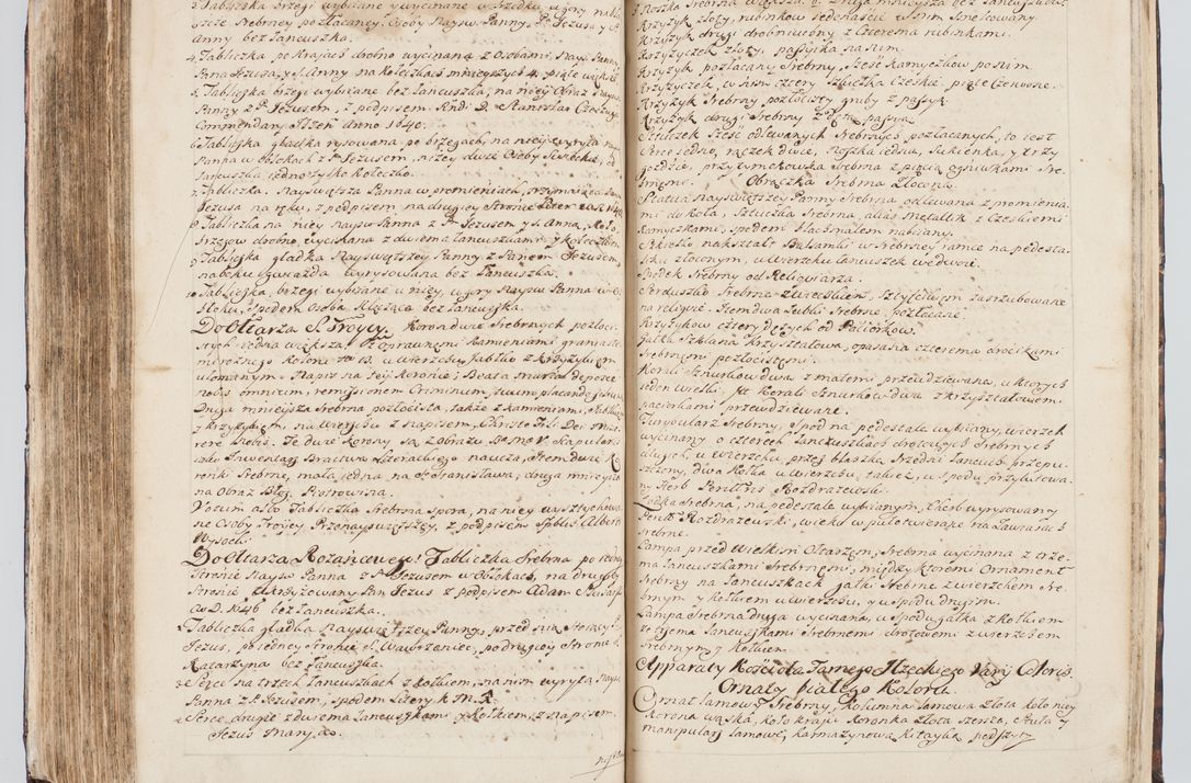 Zdjęcie nr 286 dla obiektu archiwalnego: Visitatio interna et externa ecclesiarum praeposituralium, parachialium, hospitalium et aliorum beneficiorum in decanatibus Bodzantinensi ac Kunoviensi consistentium per me Venceslaum Hieronymum de Bogusławice Sierakowski, pro tunc episcopum Cestrensem, coadiutorem Livoniae et Piltinensis, custodem Coronarum Regni , canonicum Cracoviensem uti tanquam praepositum Kielcensem, praeviis litteris innotescentialibus via cursoria per R.D. Decanos directis anno 1738 die 29 Julii inchoata et successivo anno 1739 die 14 memsis Junii terminata et peracta