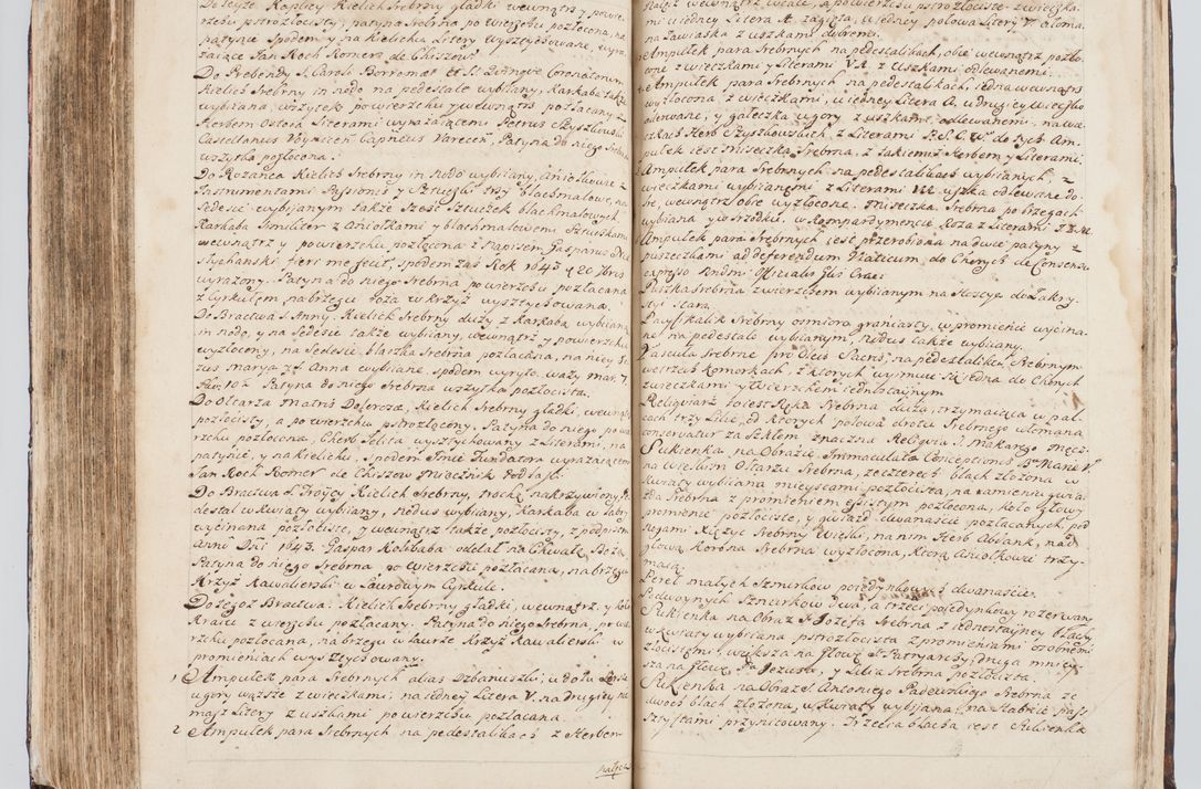 Zdjęcie nr 283 dla obiektu archiwalnego: Visitatio interna et externa ecclesiarum praeposituralium, parachialium, hospitalium et aliorum beneficiorum in decanatibus Bodzantinensi ac Kunoviensi consistentium per me Venceslaum Hieronymum de Bogusławice Sierakowski, pro tunc episcopum Cestrensem, coadiutorem Livoniae et Piltinensis, custodem Coronarum Regni , canonicum Cracoviensem uti tanquam praepositum Kielcensem, praeviis litteris innotescentialibus via cursoria per R.D. Decanos directis anno 1738 die 29 Julii inchoata et successivo anno 1739 die 14 memsis Junii terminata et peracta