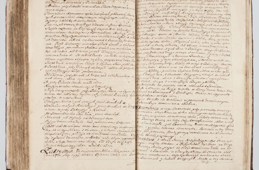 Zdjęcie nr 281 dla obiektu archiwalnego: Visitatio interna et externa ecclesiarum praeposituralium, parachialium, hospitalium et aliorum beneficiorum in decanatibus Bodzantinensi ac Kunoviensi consistentium per me Venceslaum Hieronymum de Bogusławice Sierakowski, pro tunc episcopum Cestrensem, coadiutorem Livoniae et Piltinensis, custodem Coronarum Regni , canonicum Cracoviensem uti tanquam praepositum Kielcensem, praeviis litteris innotescentialibus via cursoria per R.D. Decanos directis anno 1738 die 29 Julii inchoata et successivo anno 1739 die 14 memsis Junii terminata et peracta