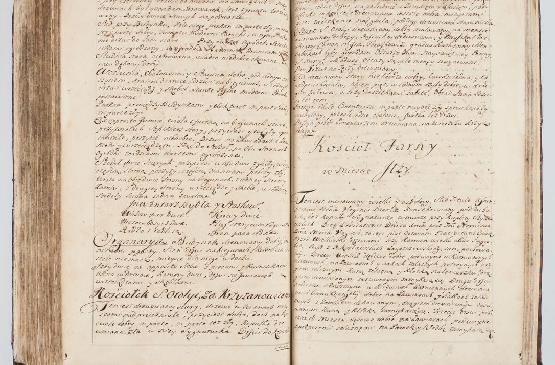 Zdjęcie nr 279 dla obiektu archiwalnego: Visitatio interna et externa ecclesiarum praeposituralium, parachialium, hospitalium et aliorum beneficiorum in decanatibus Bodzantinensi ac Kunoviensi consistentium per me Venceslaum Hieronymum de Bogusławice Sierakowski, pro tunc episcopum Cestrensem, coadiutorem Livoniae et Piltinensis, custodem Coronarum Regni , canonicum Cracoviensem uti tanquam praepositum Kielcensem, praeviis litteris innotescentialibus via cursoria per R.D. Decanos directis anno 1738 die 29 Julii inchoata et successivo anno 1739 die 14 memsis Junii terminata et peracta