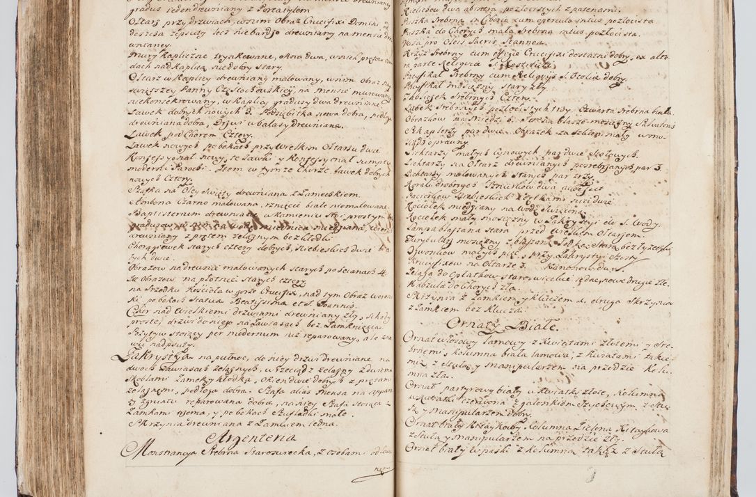 Zdjęcie nr 276 dla obiektu archiwalnego: Visitatio interna et externa ecclesiarum praeposituralium, parachialium, hospitalium et aliorum beneficiorum in decanatibus Bodzantinensi ac Kunoviensi consistentium per me Venceslaum Hieronymum de Bogusławice Sierakowski, pro tunc episcopum Cestrensem, coadiutorem Livoniae et Piltinensis, custodem Coronarum Regni , canonicum Cracoviensem uti tanquam praepositum Kielcensem, praeviis litteris innotescentialibus via cursoria per R.D. Decanos directis anno 1738 die 29 Julii inchoata et successivo anno 1739 die 14 memsis Junii terminata et peracta