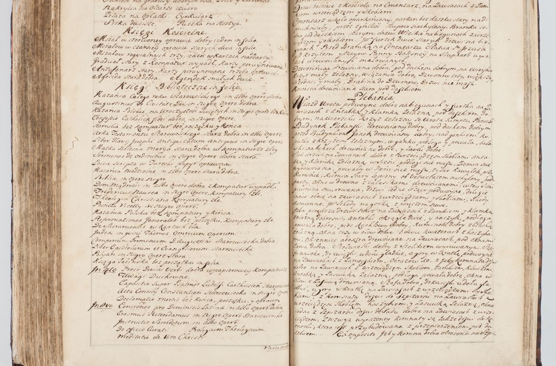 Zdjęcie nr 274 dla obiektu archiwalnego: Visitatio interna et externa ecclesiarum praeposituralium, parachialium, hospitalium et aliorum beneficiorum in decanatibus Bodzantinensi ac Kunoviensi consistentium per me Venceslaum Hieronymum de Bogusławice Sierakowski, pro tunc episcopum Cestrensem, coadiutorem Livoniae et Piltinensis, custodem Coronarum Regni , canonicum Cracoviensem uti tanquam praepositum Kielcensem, praeviis litteris innotescentialibus via cursoria per R.D. Decanos directis anno 1738 die 29 Julii inchoata et successivo anno 1739 die 14 memsis Junii terminata et peracta