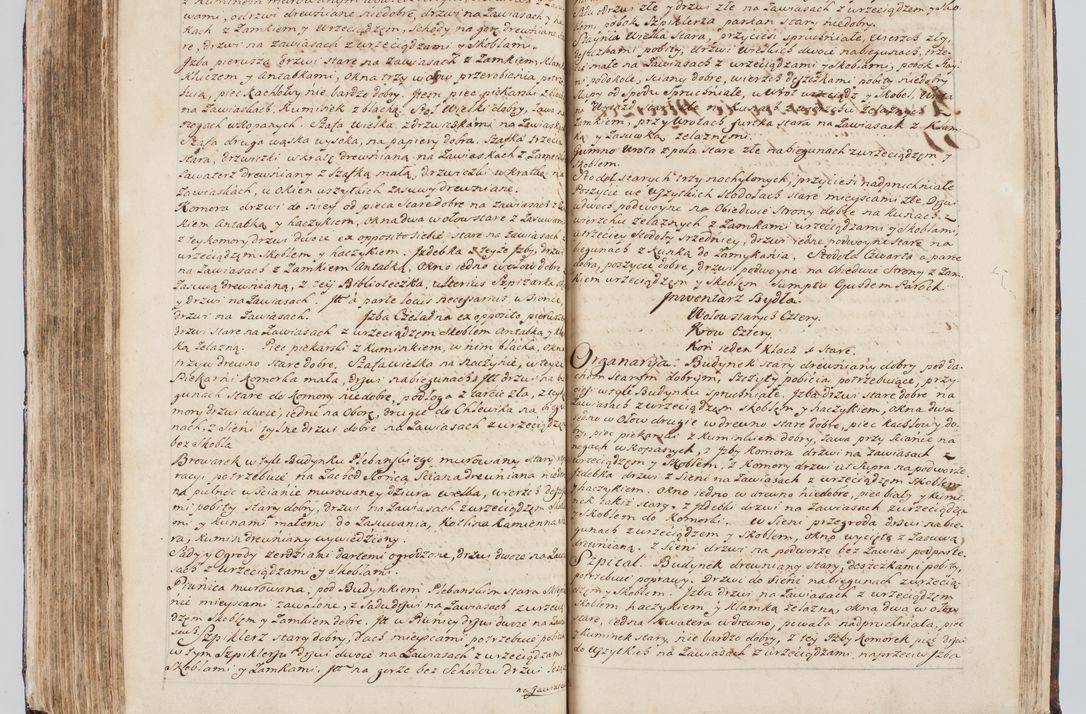 Zdjęcie nr 271 dla obiektu archiwalnego: Visitatio interna et externa ecclesiarum praeposituralium, parachialium, hospitalium et aliorum beneficiorum in decanatibus Bodzantinensi ac Kunoviensi consistentium per me Venceslaum Hieronymum de Bogusławice Sierakowski, pro tunc episcopum Cestrensem, coadiutorem Livoniae et Piltinensis, custodem Coronarum Regni , canonicum Cracoviensem uti tanquam praepositum Kielcensem, praeviis litteris innotescentialibus via cursoria per R.D. Decanos directis anno 1738 die 29 Julii inchoata et successivo anno 1739 die 14 memsis Junii terminata et peracta