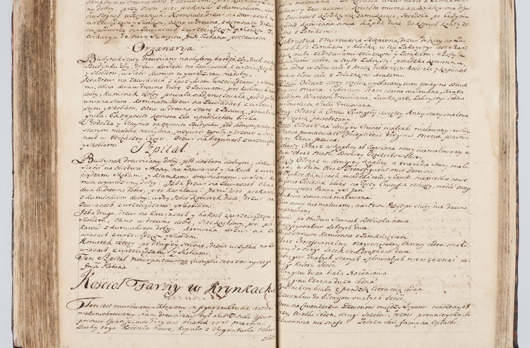 Zdjęcie nr 267 dla obiektu archiwalnego: Visitatio interna et externa ecclesiarum praeposituralium, parachialium, hospitalium et aliorum beneficiorum in decanatibus Bodzantinensi ac Kunoviensi consistentium per me Venceslaum Hieronymum de Bogusławice Sierakowski, pro tunc episcopum Cestrensem, coadiutorem Livoniae et Piltinensis, custodem Coronarum Regni , canonicum Cracoviensem uti tanquam praepositum Kielcensem, praeviis litteris innotescentialibus via cursoria per R.D. Decanos directis anno 1738 die 29 Julii inchoata et successivo anno 1739 die 14 memsis Junii terminata et peracta