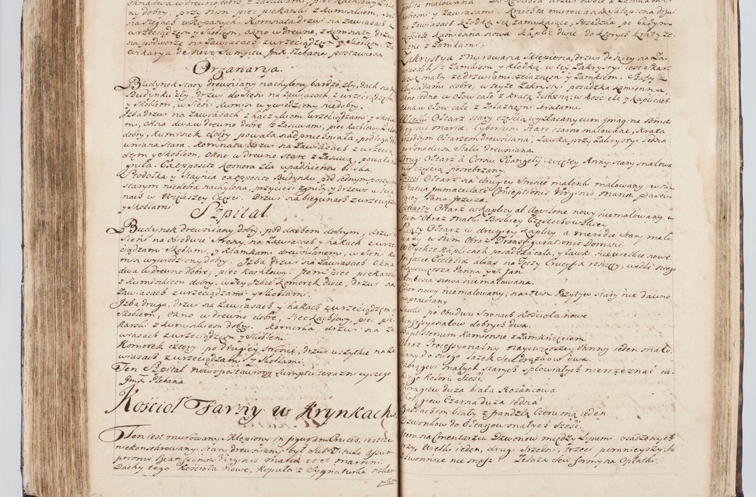 Zdjęcie nr 266 dla obiektu archiwalnego: Visitatio interna et externa ecclesiarum praeposituralium, parachialium, hospitalium et aliorum beneficiorum in decanatibus Bodzantinensi ac Kunoviensi consistentium per me Venceslaum Hieronymum de Bogusławice Sierakowski, pro tunc episcopum Cestrensem, coadiutorem Livoniae et Piltinensis, custodem Coronarum Regni , canonicum Cracoviensem uti tanquam praepositum Kielcensem, praeviis litteris innotescentialibus via cursoria per R.D. Decanos directis anno 1738 die 29 Julii inchoata et successivo anno 1739 die 14 memsis Junii terminata et peracta