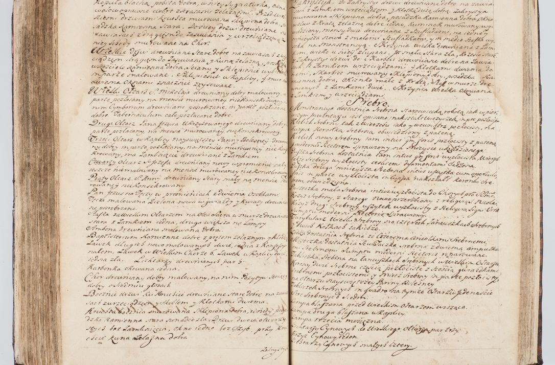 Zdjęcie nr 260 dla obiektu archiwalnego: Visitatio interna et externa ecclesiarum praeposituralium, parachialium, hospitalium et aliorum beneficiorum in decanatibus Bodzantinensi ac Kunoviensi consistentium per me Venceslaum Hieronymum de Bogusławice Sierakowski, pro tunc episcopum Cestrensem, coadiutorem Livoniae et Piltinensis, custodem Coronarum Regni , canonicum Cracoviensem uti tanquam praepositum Kielcensem, praeviis litteris innotescentialibus via cursoria per R.D. Decanos directis anno 1738 die 29 Julii inchoata et successivo anno 1739 die 14 memsis Junii terminata et peracta