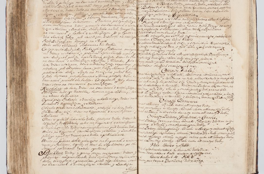 Zdjęcie nr 258 dla obiektu archiwalnego: Visitatio interna et externa ecclesiarum praeposituralium, parachialium, hospitalium et aliorum beneficiorum in decanatibus Bodzantinensi ac Kunoviensi consistentium per me Venceslaum Hieronymum de Bogusławice Sierakowski, pro tunc episcopum Cestrensem, coadiutorem Livoniae et Piltinensis, custodem Coronarum Regni , canonicum Cracoviensem uti tanquam praepositum Kielcensem, praeviis litteris innotescentialibus via cursoria per R.D. Decanos directis anno 1738 die 29 Julii inchoata et successivo anno 1739 die 14 memsis Junii terminata et peracta