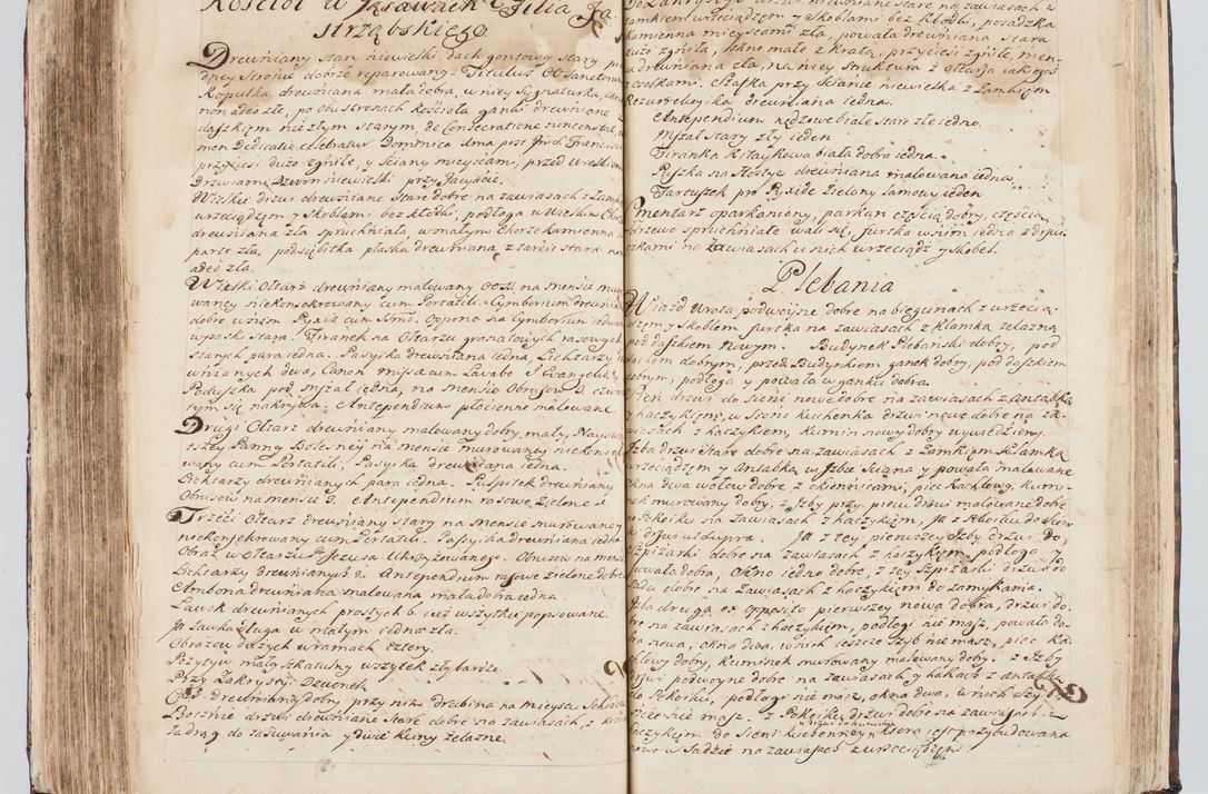 Zdjęcie nr 257 dla obiektu archiwalnego: Visitatio interna et externa ecclesiarum praeposituralium, parachialium, hospitalium et aliorum beneficiorum in decanatibus Bodzantinensi ac Kunoviensi consistentium per me Venceslaum Hieronymum de Bogusławice Sierakowski, pro tunc episcopum Cestrensem, coadiutorem Livoniae et Piltinensis, custodem Coronarum Regni , canonicum Cracoviensem uti tanquam praepositum Kielcensem, praeviis litteris innotescentialibus via cursoria per R.D. Decanos directis anno 1738 die 29 Julii inchoata et successivo anno 1739 die 14 memsis Junii terminata et peracta