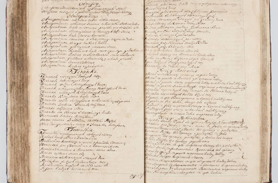 Zdjęcie nr 255 dla obiektu archiwalnego: Visitatio interna et externa ecclesiarum praeposituralium, parachialium, hospitalium et aliorum beneficiorum in decanatibus Bodzantinensi ac Kunoviensi consistentium per me Venceslaum Hieronymum de Bogusławice Sierakowski, pro tunc episcopum Cestrensem, coadiutorem Livoniae et Piltinensis, custodem Coronarum Regni , canonicum Cracoviensem uti tanquam praepositum Kielcensem, praeviis litteris innotescentialibus via cursoria per R.D. Decanos directis anno 1738 die 29 Julii inchoata et successivo anno 1739 die 14 memsis Junii terminata et peracta