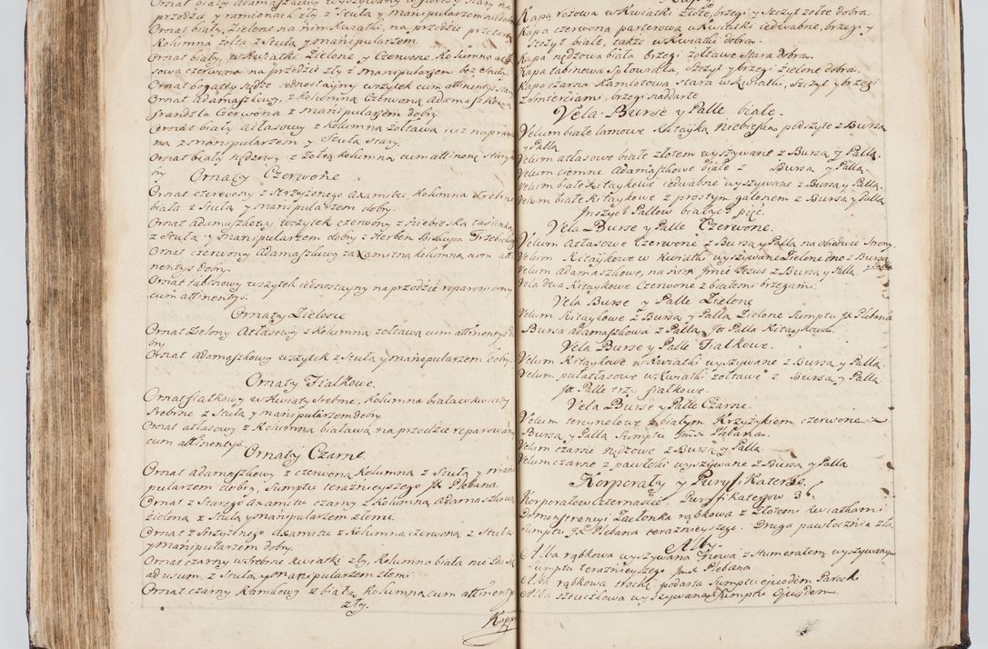 Zdjęcie nr 254 dla obiektu archiwalnego: Visitatio interna et externa ecclesiarum praeposituralium, parachialium, hospitalium et aliorum beneficiorum in decanatibus Bodzantinensi ac Kunoviensi consistentium per me Venceslaum Hieronymum de Bogusławice Sierakowski, pro tunc episcopum Cestrensem, coadiutorem Livoniae et Piltinensis, custodem Coronarum Regni , canonicum Cracoviensem uti tanquam praepositum Kielcensem, praeviis litteris innotescentialibus via cursoria per R.D. Decanos directis anno 1738 die 29 Julii inchoata et successivo anno 1739 die 14 memsis Junii terminata et peracta