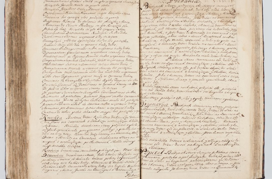 Zdjęcie nr 256 dla obiektu archiwalnego: Visitatio interna et externa ecclesiarum praeposituralium, parachialium, hospitalium et aliorum beneficiorum in decanatibus Bodzantinensi ac Kunoviensi consistentium per me Venceslaum Hieronymum de Bogusławice Sierakowski, pro tunc episcopum Cestrensem, coadiutorem Livoniae et Piltinensis, custodem Coronarum Regni , canonicum Cracoviensem uti tanquam praepositum Kielcensem, praeviis litteris innotescentialibus via cursoria per R.D. Decanos directis anno 1738 die 29 Julii inchoata et successivo anno 1739 die 14 memsis Junii terminata et peracta