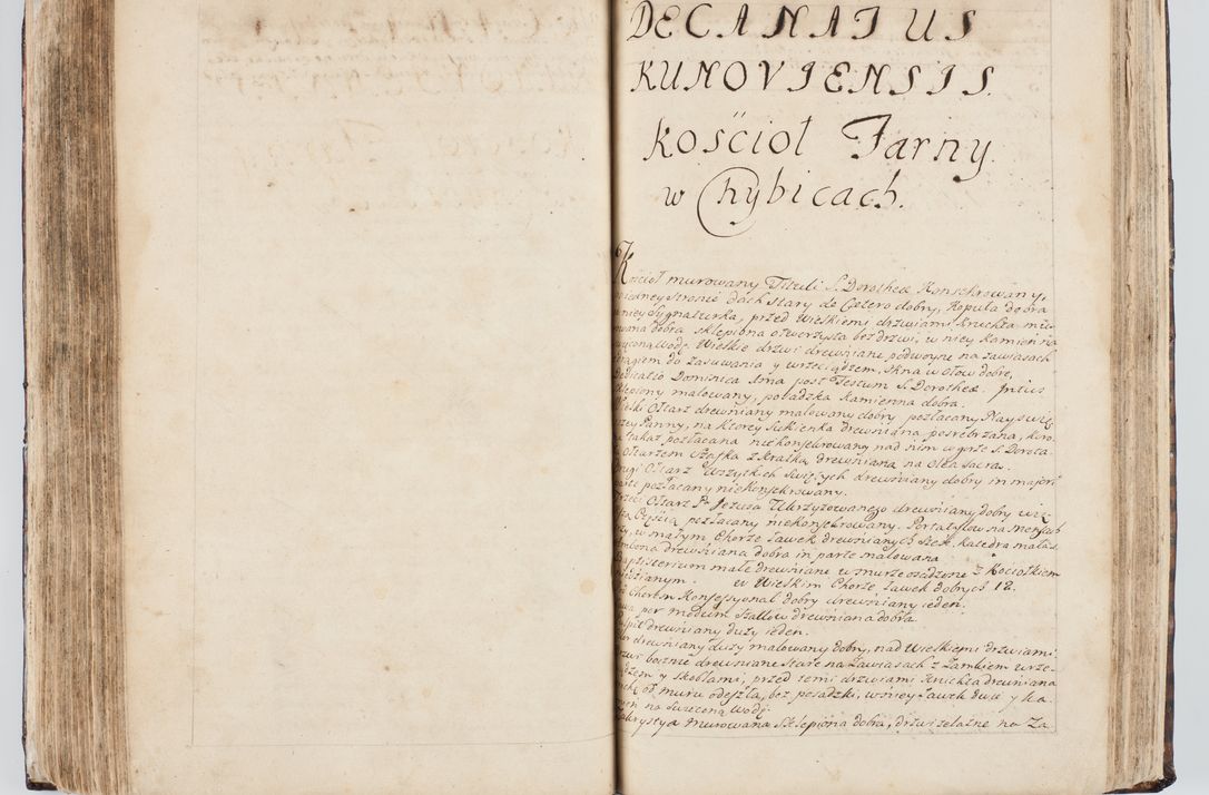 Zdjęcie nr 224 dla obiektu archiwalnego: Visitatio interna et externa ecclesiarum praeposituralium, parachialium, hospitalium et aliorum beneficiorum in decanatibus Bodzantinensi ac Kunoviensi consistentium per me Venceslaum Hieronymum de Bogusławice Sierakowski, pro tunc episcopum Cestrensem, coadiutorem Livoniae et Piltinensis, custodem Coronarum Regni , canonicum Cracoviensem uti tanquam praepositum Kielcensem, praeviis litteris innotescentialibus via cursoria per R.D. Decanos directis anno 1738 die 29 Julii inchoata et successivo anno 1739 die 14 memsis Junii terminata et peracta