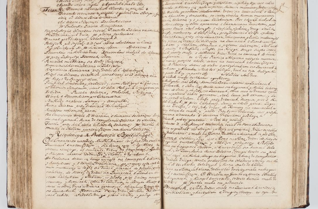 Zdjęcie nr 217 dla obiektu archiwalnego: Visitatio interna et externa ecclesiarum praeposituralium, parachialium, hospitalium et aliorum beneficiorum in decanatibus Bodzantinensi ac Kunoviensi consistentium per me Venceslaum Hieronymum de Bogusławice Sierakowski, pro tunc episcopum Cestrensem, coadiutorem Livoniae et Piltinensis, custodem Coronarum Regni , canonicum Cracoviensem uti tanquam praepositum Kielcensem, praeviis litteris innotescentialibus via cursoria per R.D. Decanos directis anno 1738 die 29 Julii inchoata et successivo anno 1739 die 14 memsis Junii terminata et peracta
