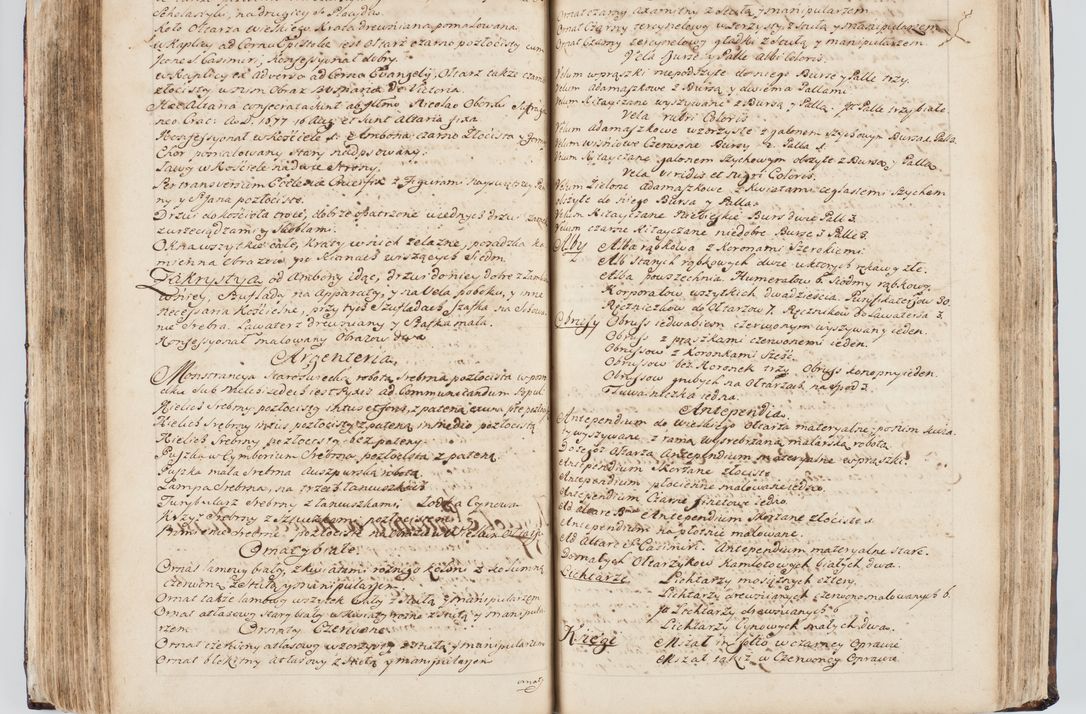 Zdjęcie nr 216 dla obiektu archiwalnego: Visitatio interna et externa ecclesiarum praeposituralium, parachialium, hospitalium et aliorum beneficiorum in decanatibus Bodzantinensi ac Kunoviensi consistentium per me Venceslaum Hieronymum de Bogusławice Sierakowski, pro tunc episcopum Cestrensem, coadiutorem Livoniae et Piltinensis, custodem Coronarum Regni , canonicum Cracoviensem uti tanquam praepositum Kielcensem, praeviis litteris innotescentialibus via cursoria per R.D. Decanos directis anno 1738 die 29 Julii inchoata et successivo anno 1739 die 14 memsis Junii terminata et peracta