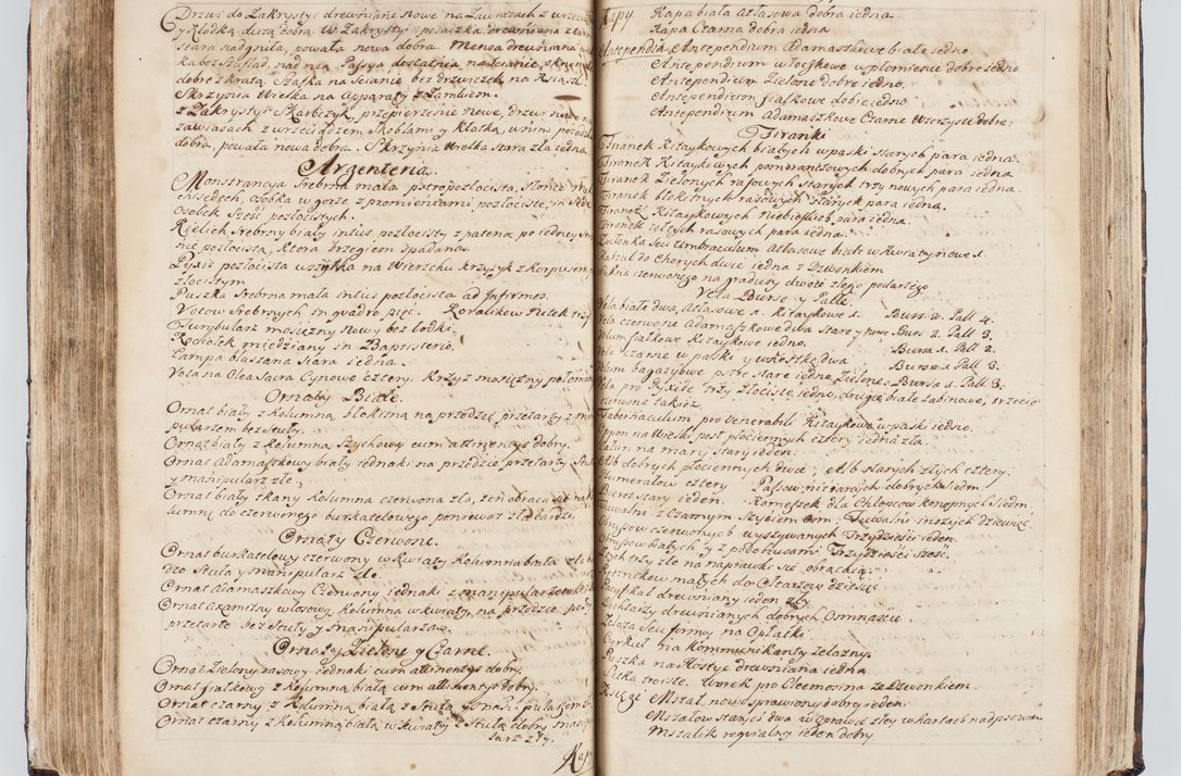 Zdjęcie nr 191 dla obiektu archiwalnego: Visitatio interna et externa ecclesiarum praeposituralium, parachialium, hospitalium et aliorum beneficiorum in decanatibus Bodzantinensi ac Kunoviensi consistentium per me Venceslaum Hieronymum de Bogusławice Sierakowski, pro tunc episcopum Cestrensem, coadiutorem Livoniae et Piltinensis, custodem Coronarum Regni , canonicum Cracoviensem uti tanquam praepositum Kielcensem, praeviis litteris innotescentialibus via cursoria per R.D. Decanos directis anno 1738 die 29 Julii inchoata et successivo anno 1739 die 14 memsis Junii terminata et peracta