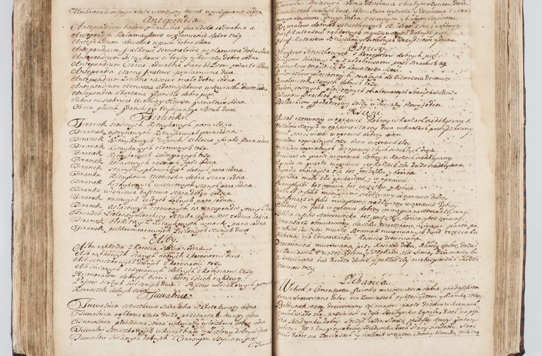 Zdjęcie nr 187 dla obiektu archiwalnego: Visitatio interna et externa ecclesiarum praeposituralium, parachialium, hospitalium et aliorum beneficiorum in decanatibus Bodzantinensi ac Kunoviensi consistentium per me Venceslaum Hieronymum de Bogusławice Sierakowski, pro tunc episcopum Cestrensem, coadiutorem Livoniae et Piltinensis, custodem Coronarum Regni , canonicum Cracoviensem uti tanquam praepositum Kielcensem, praeviis litteris innotescentialibus via cursoria per R.D. Decanos directis anno 1738 die 29 Julii inchoata et successivo anno 1739 die 14 memsis Junii terminata et peracta